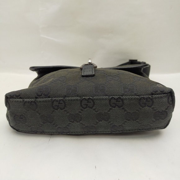 Gucci Belt Bag Black Logo Canvas - Picture 4 of 9